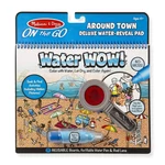 Kép 3/3 - Melissa & Doug Kreatív játék, Rajzolás vízzel deluxe, a város körül
