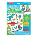 Kép 1/3 - Melissa & Doug Kreatív játék, Glitter pufi matrica készítő, kaland