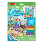 Kép 1/3 - Melissa & Doug Kreatív játék, Glitter képkészítő, tenger