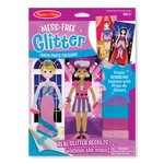 Kép 1/3 - Melissa & Doug Kreatív játék, Glitter képkészítő, divat