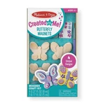 Kép 1/3 - Melissa & Doug Kreatív játék, Fa hűtőmágnes készítés, pillangó