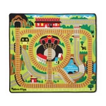 Kép 1/3 - Melissa & Doug Játszószőnyeg 100x90 cm, vonat