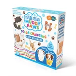 Kép 2/3 - Buddy & Barney fürdőjáték, Tapassz a csempére színváltós szett - Sáros Tappancsok