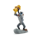 Kép 1/2 - Bullyland 12256 Disney - Az Oroszlánkirály: Rafiki a kölyök Simbával