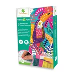 Kép 2/2 - Sycomore Stick'n Fun mozaikkép-készítő - egzotikus madarak