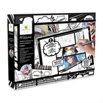 Kép 1/3 - Sycomore Artissimo manga színező nagy szett LED táblával
