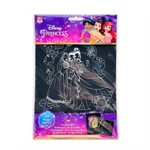 Kép 2/2 - Canenco Disney hercegnők képkarc poszterek, 26 x 19.5 cm, 2 db