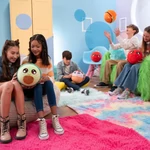 Kép 3/3 - Little Biggies felfújható mini plüss szamóca