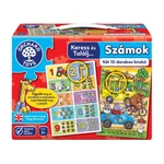 Kép 1/3 - Orchard Toys Keress és találj... Számok puzzle, 2x10 db-os