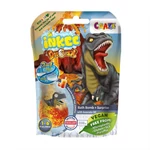 Kép 3/3 - Craze Inkee vegán fürdőgolyó csomag - dino figurával barackos jegestea aromával
