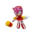 Kép 1/3 - Sonic, a sündisznó összerakható figura, 18 cm - Amy Rose