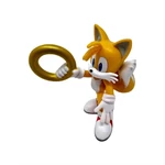 Kép 1/3 - Sonic, a sündisznó összerakható figura, 18 cm - Tails