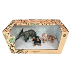 Kép 2/2 - Comansi Little Wild dzsungel figura 3 db-os szett