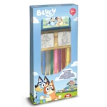 Kép 1/2 - Multiprint Bluey nyomdakészlet filcekkel, 9 db-os