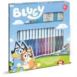 Kép 2/2 - Multiprint Bluey nyomdakészlet filcekkel, 18 db-os