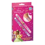 Kép 1/3 - Moxy Disney hercegnős gyémántfeestő karkötő, 2 db