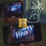 Kép 2/3 - Harry Potter világító varázspálca - Draco, 18 cm
