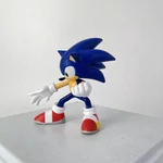 Kép 2/3 - Comansi Sonic - Sonic a sündisznó játékfigura