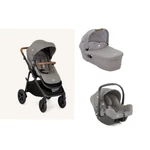 Kép 1/6 - Joie Alore 3in1 Ramble XL GrayF. i-Snug 2 SET Pebble