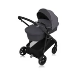 Kép 6/10 - Graco Transform babakocsi Slate + Snugessentials hordozó Midnight black