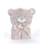 Kép 2/2 - Mora POMPON BEAR P86 pléd 75*95  02-beige - dobozos