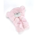Kép 1/2 - Mora POMPON BEAR P86 pléd 75*95  04-pink - dobozos