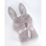 Kép 1/2 - Mora POMPON RABBIT P88 pléd 75*95  02-beige - dobozos