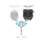 Kép 4/4 - Graco SnugGo R129 40-105cm gyerekülés Midnight