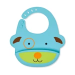 Kép 1/7 - Skip Hop Zoo szilikon előke Kutya
