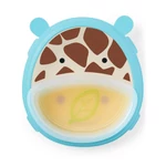 Kép 5/6 - Skip Hop Zoo csúszásgátlós tányér szett Zsiráf