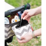 Kép 4/5 - Skip Hop Grab & Go babakocsi táska szürke csíkos