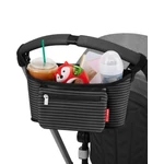Kép 4/5 - Skip Hop Grab & Go babakocsi táska fekete csíkos
