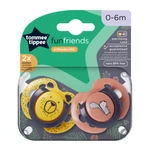Kép 2/10 - Tommee Tippee játszócumi CTN Fun 2 db 0-6 hó