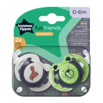 Kép 5/10 - Tommee Tippee játszócumi CTN Fun 2 db 0-6 hó