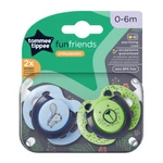 Kép 8/10 - Tommee Tippee játszócumi CTN Fun 2 db 0-6 hó