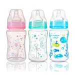 Kép 1/4 - BabyOno cumisüveg mûa. szélesnyakú anticolic 240ml 403
