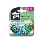 Kép 1/4 - Tommee Tippee játszócumi CTN Fun 2 db 18-36 hó fiú
