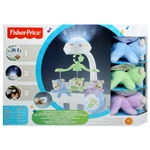 Kép 1/3 - Fisher-Price 3az1-ben altatódalos kiságyforgó