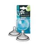 Kép 1/3 - Tommee Tippee cumisüveg cumi Advanced anti colic 2 db lassú folyású