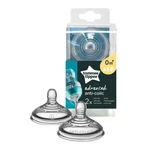 Kép 2/3 - Tommee Tippee cumisüveg cumi Advanced anti colic 2 db variábilis