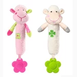 Kép 1/8 - BabyOno sípoló Sweet Lambie bárány plüss 606
