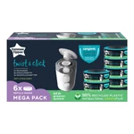 Kép 1/3 - Tommee Tippee pelenkacsomagoló utántöltõ - Twist and Click és Sangenic TEC citrus 6db