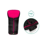 Kép 7/10 - Fillikid bundazsák babakocsiba Eco big 1220-22 fekete pink béléssel
