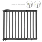 Kép 1/3 - Badabulle ajtórács Deco Pop fa 63-106 cm fekete B025227