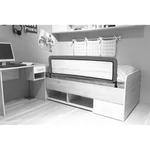 Kép 9/9 - Fillikid leesésgátló boxspring-ágyra is 135x50cm 290-50-97 sötétszürke