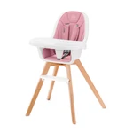 Kép 1/9 - Kinderkraft etetõszék Tixi 2in1 fa lábbal pink