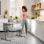 Kép 9/10 - Kinderkraft babaöböl Neste Up 2in1 világosszürke-melange