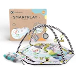 Kép 7/10 - Kinderkraft játszószőnyeg SmartPlay játékhíddal, felhajtható széllel és labdákkal