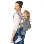 Kép 9/10 - Kinderkraft kenguru Huggy Stars szürke