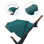 Kép 7/10 - Kinderkraft babakocsi többfunkciós Evolution Cocoon 2in1 puha mózessel Midnight green
